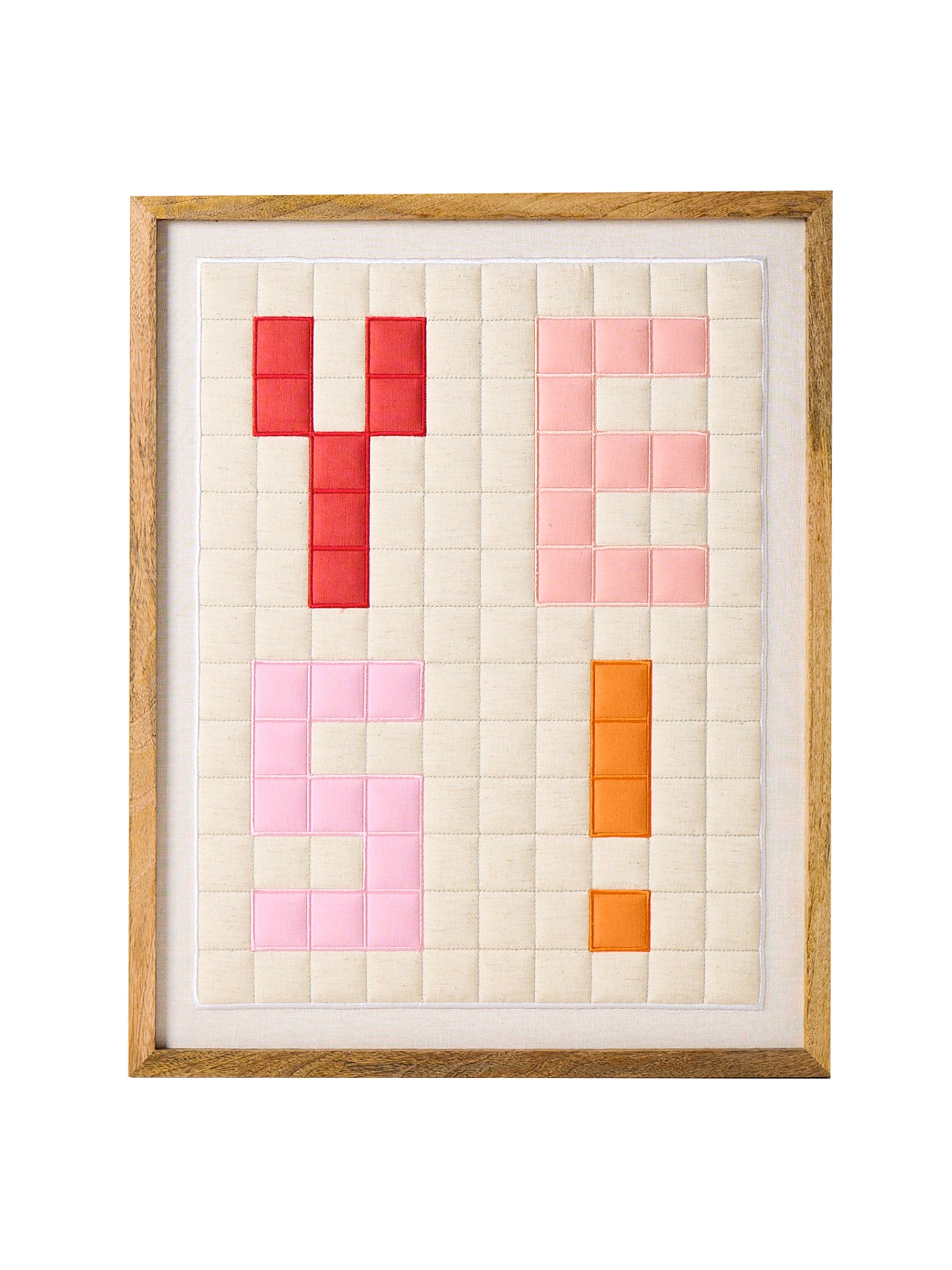 Yes! Patchwork framed wall art