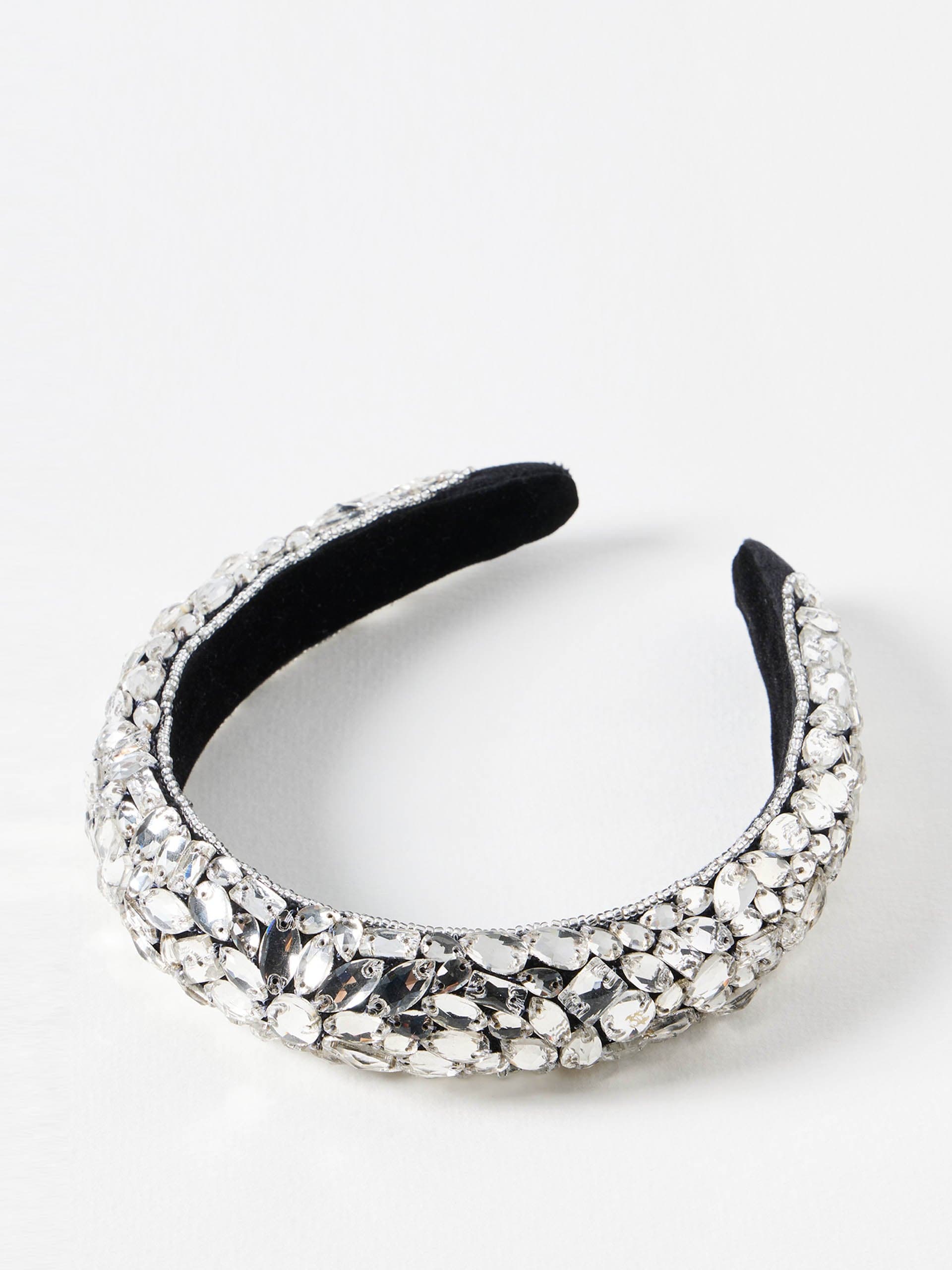 Tullia statement gem padded headband