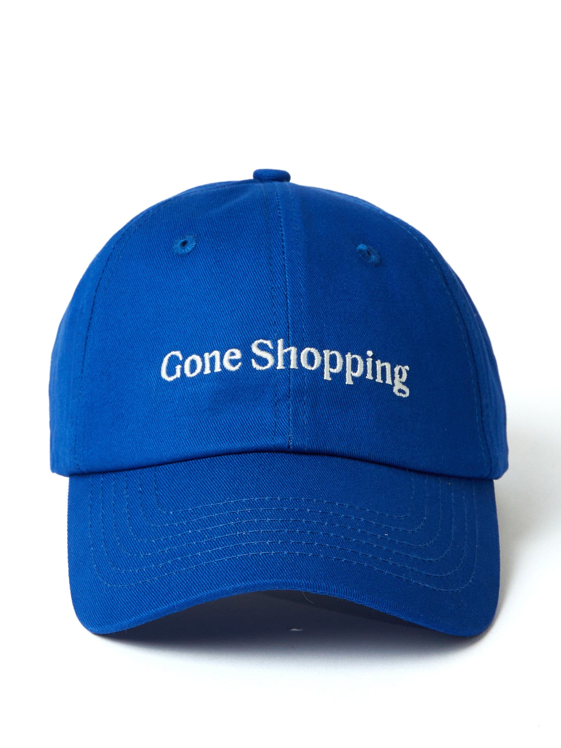 Gone Shopping cap in blue