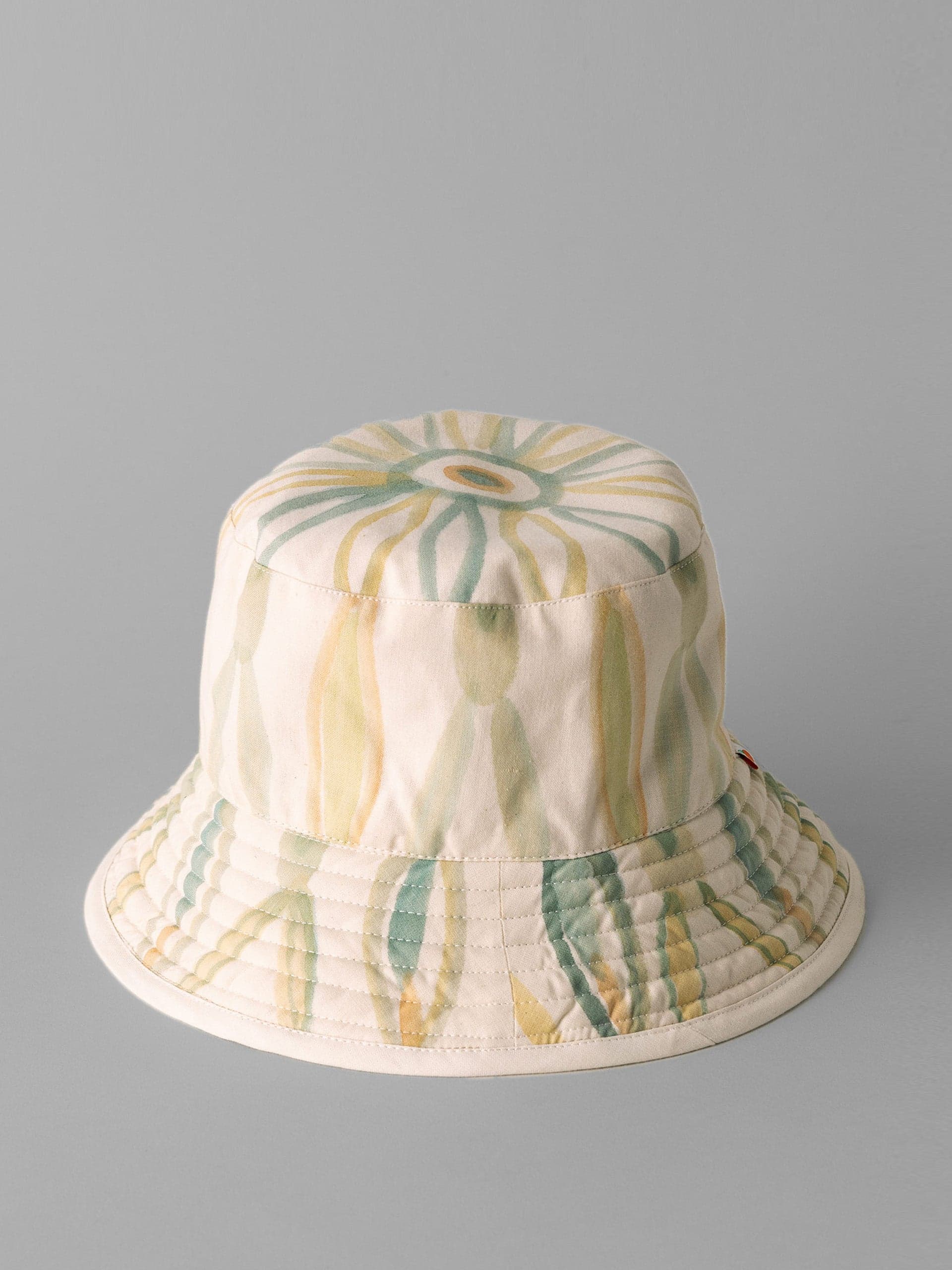 Romualda hand painted reversible bucket hat