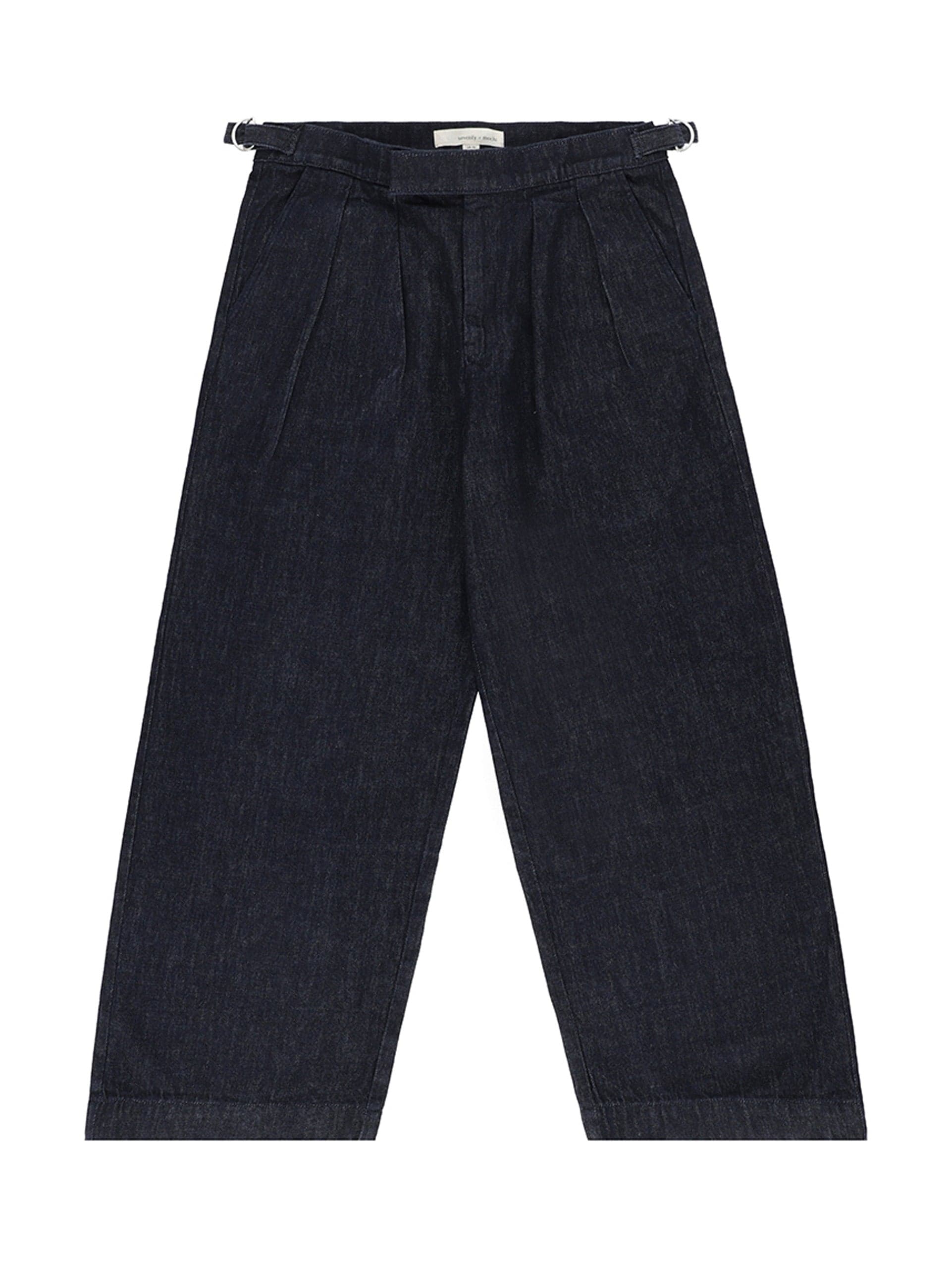 Indigo rinse hemp Penelope pant