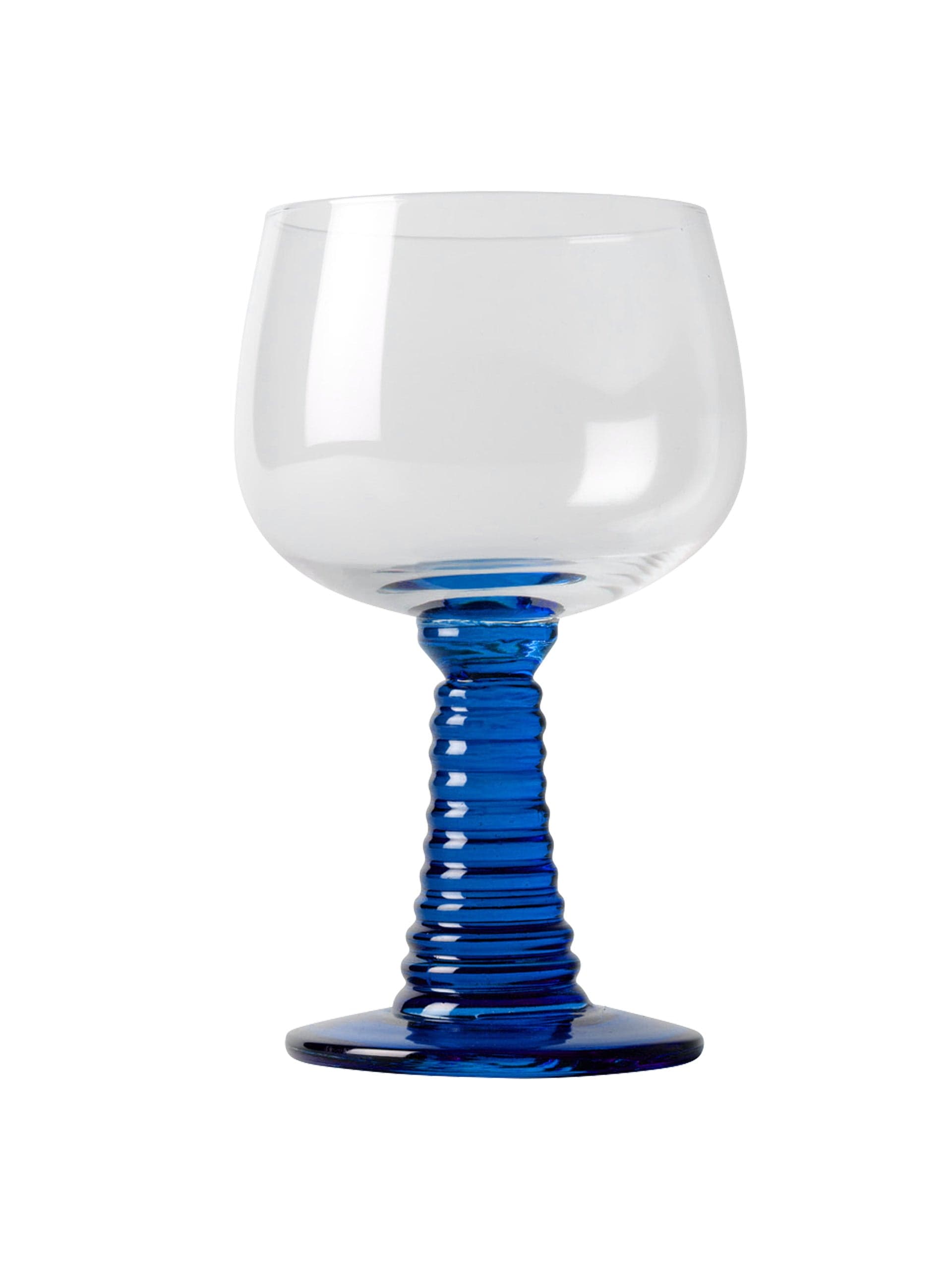 Navy wine goblets (set of 2)