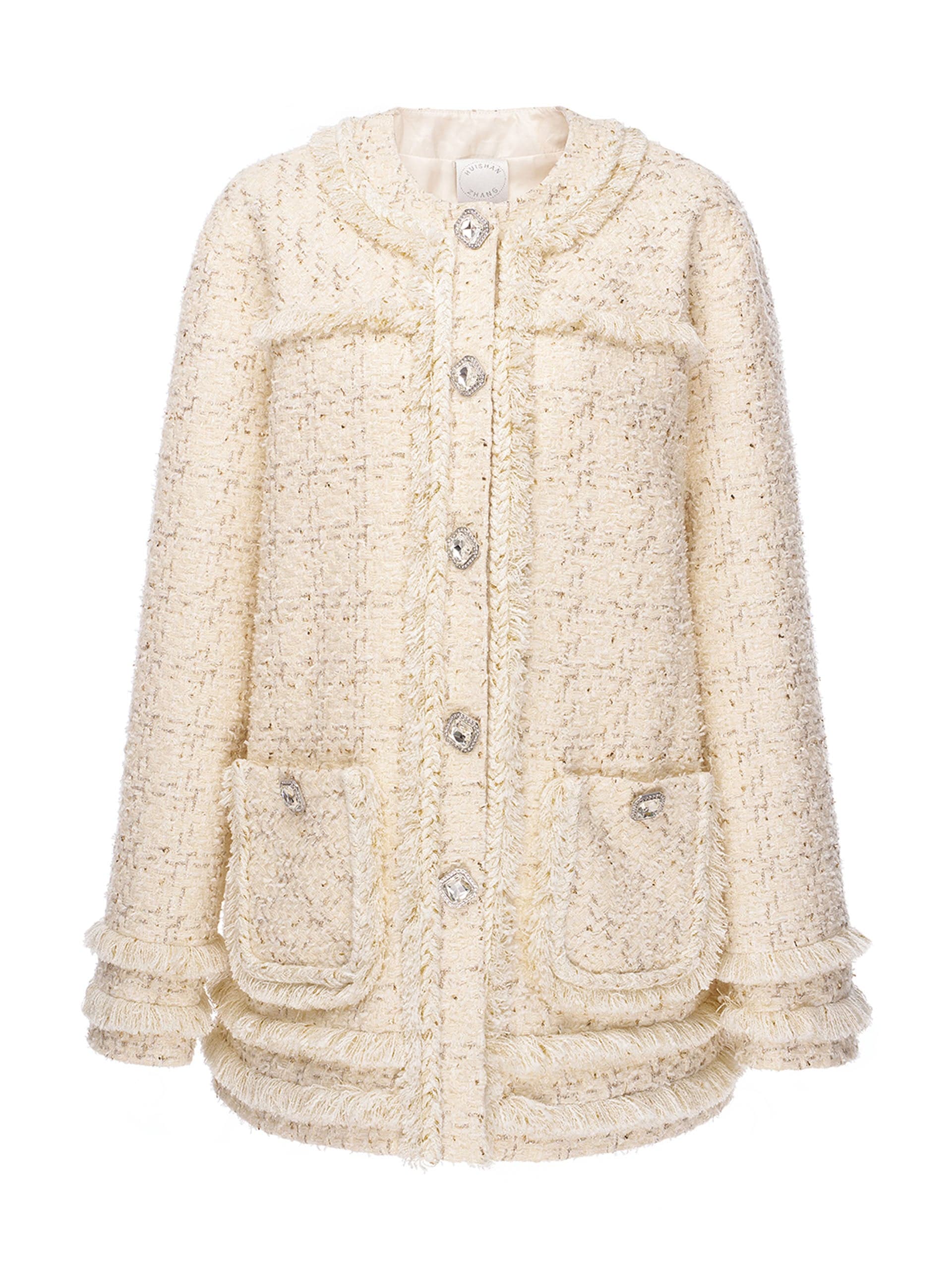 Jacob jacket ivory tweed