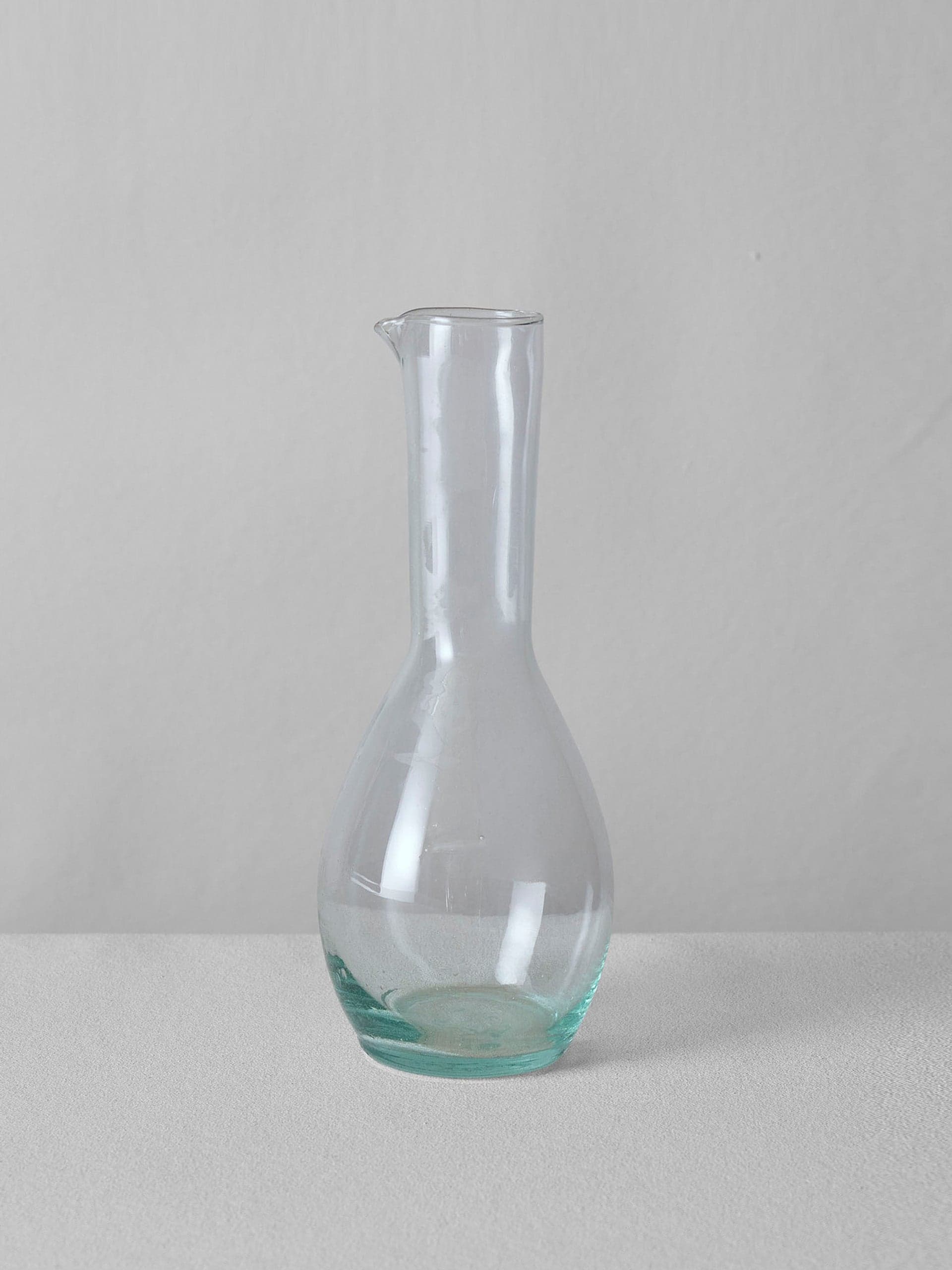 Moroccan glass carafe