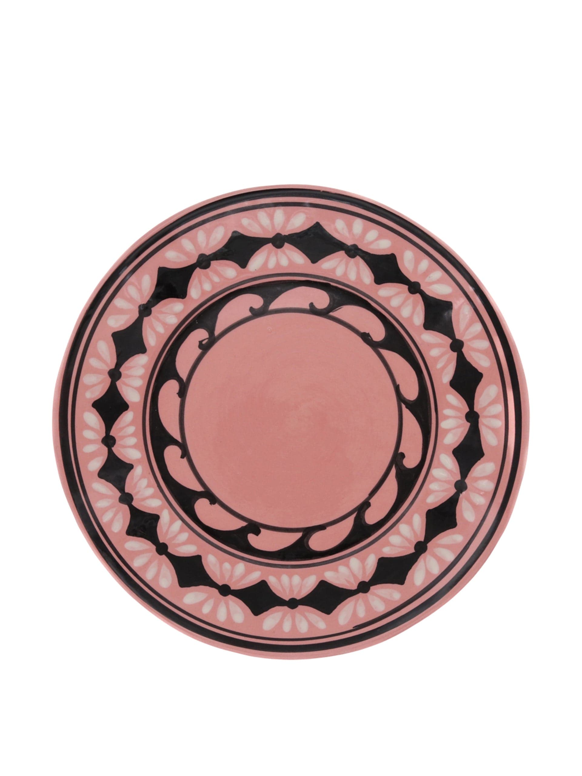 Gigi pink dessert plate