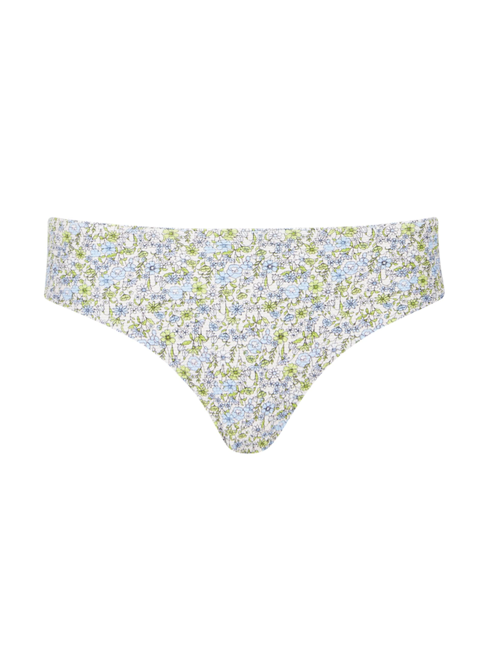 Ditsy green meadow Elle bikini bottom