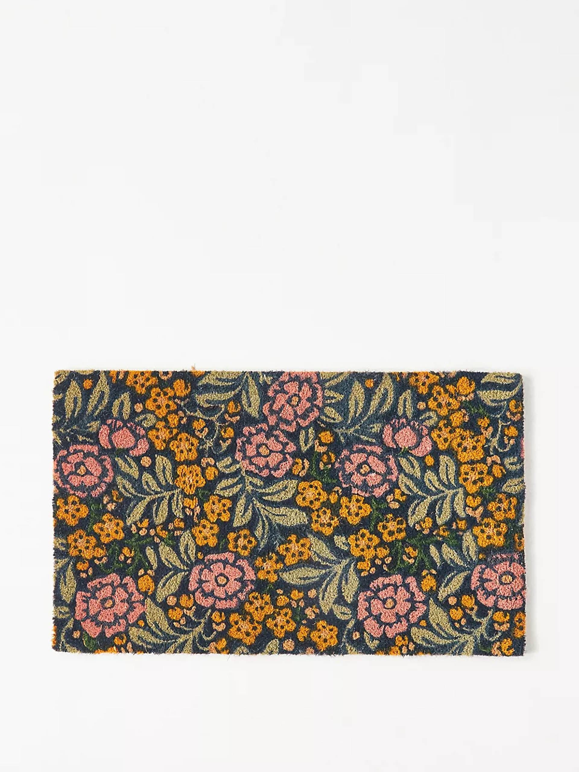 Floral doormat