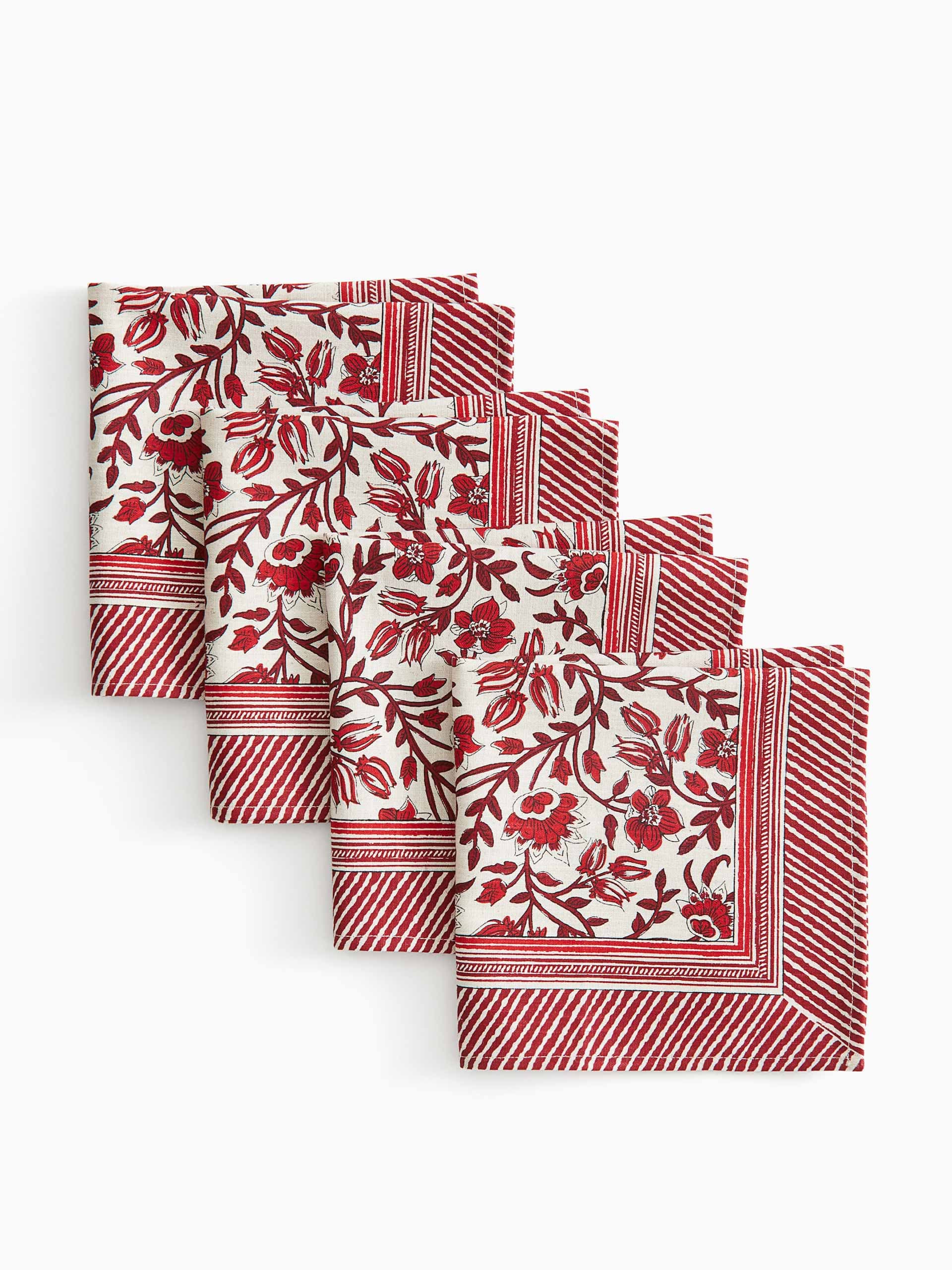 Patterned napkins (set of 4)