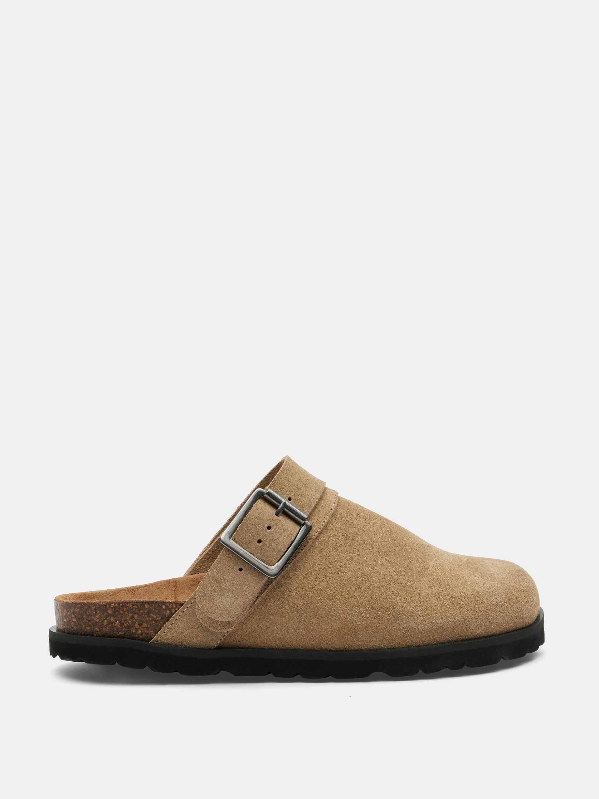 Lupita mule suede clogs