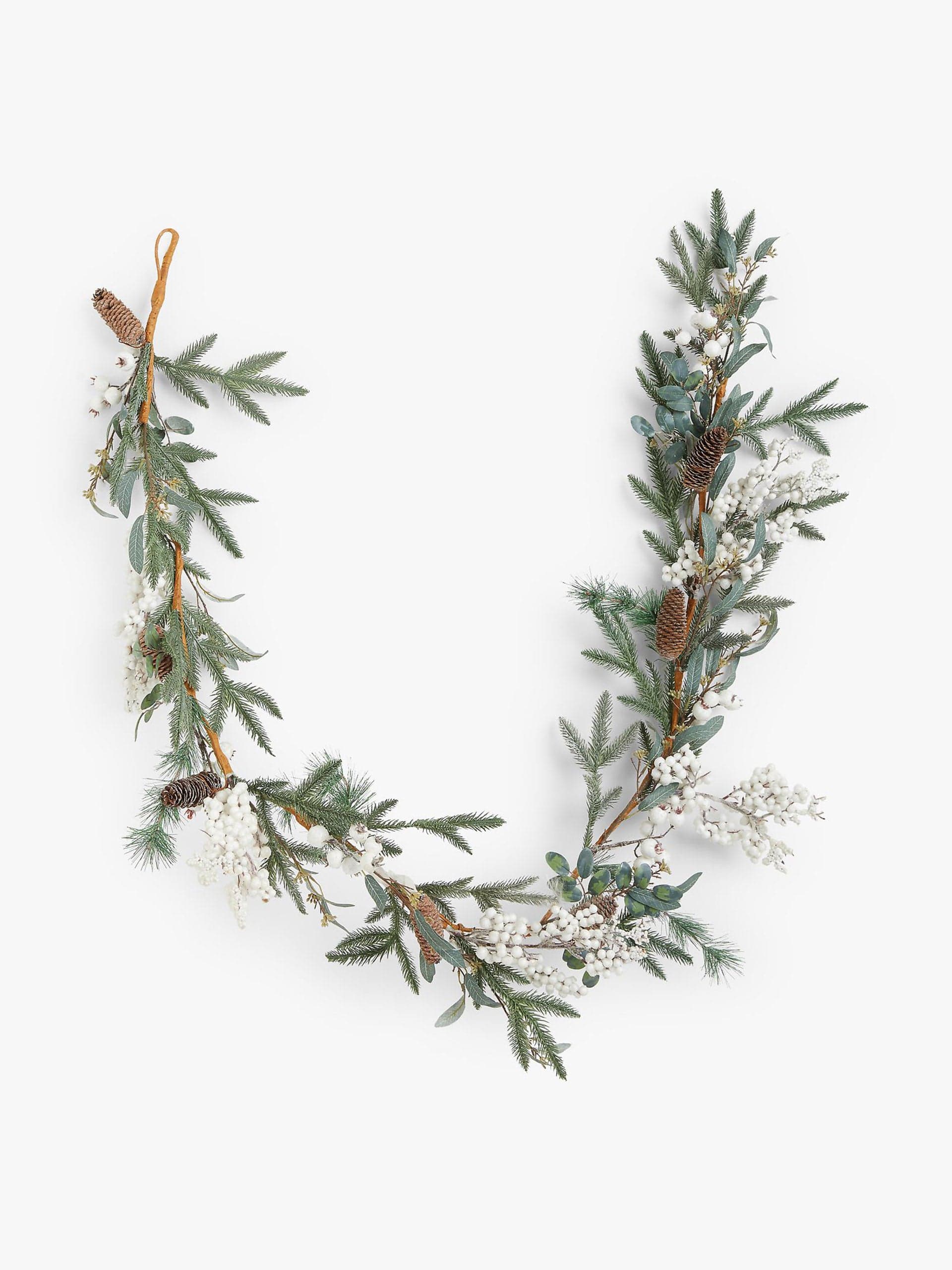 Pine and Mistletoe garland