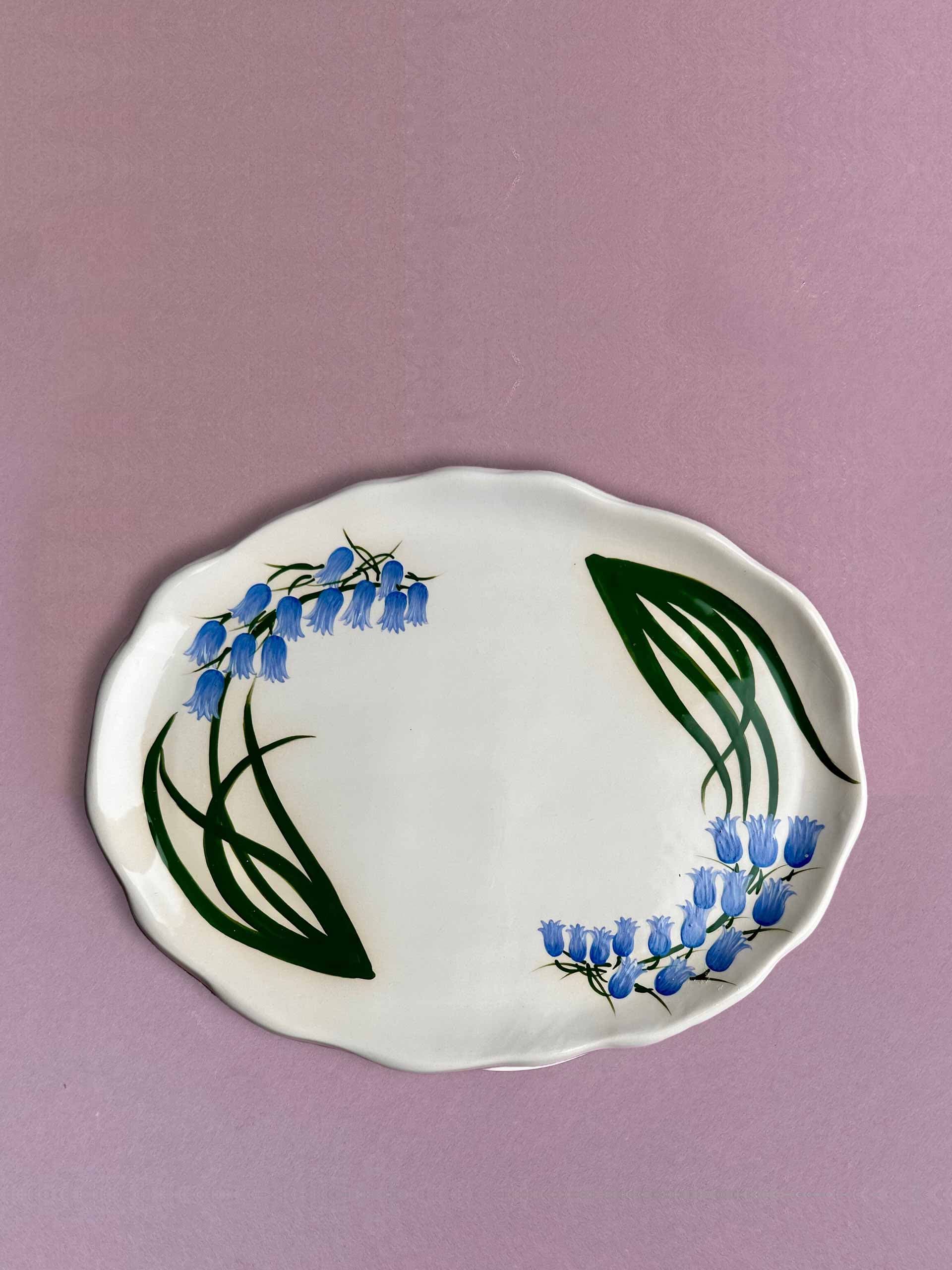 Bluebell serving platter