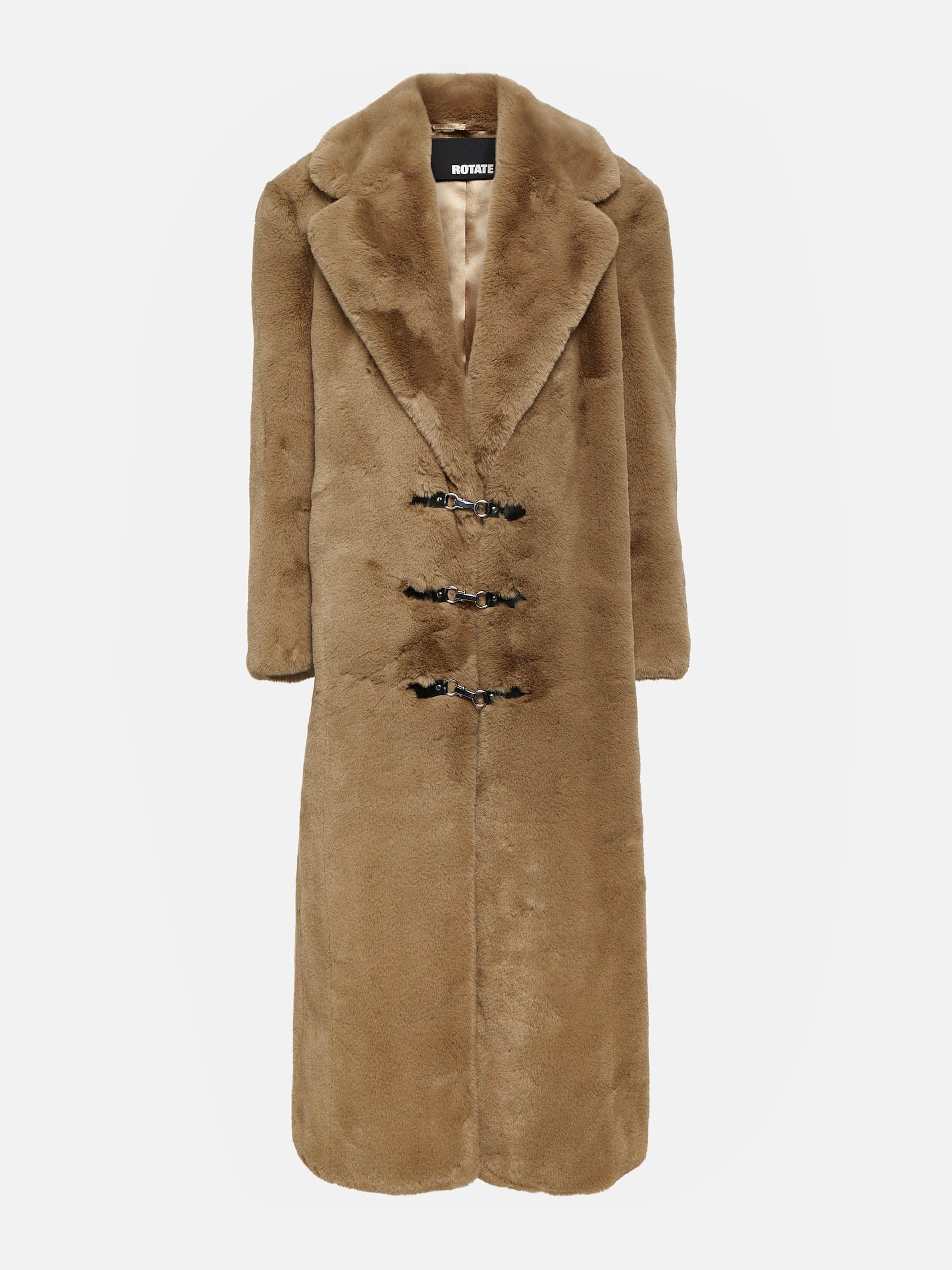 Faux fur coat