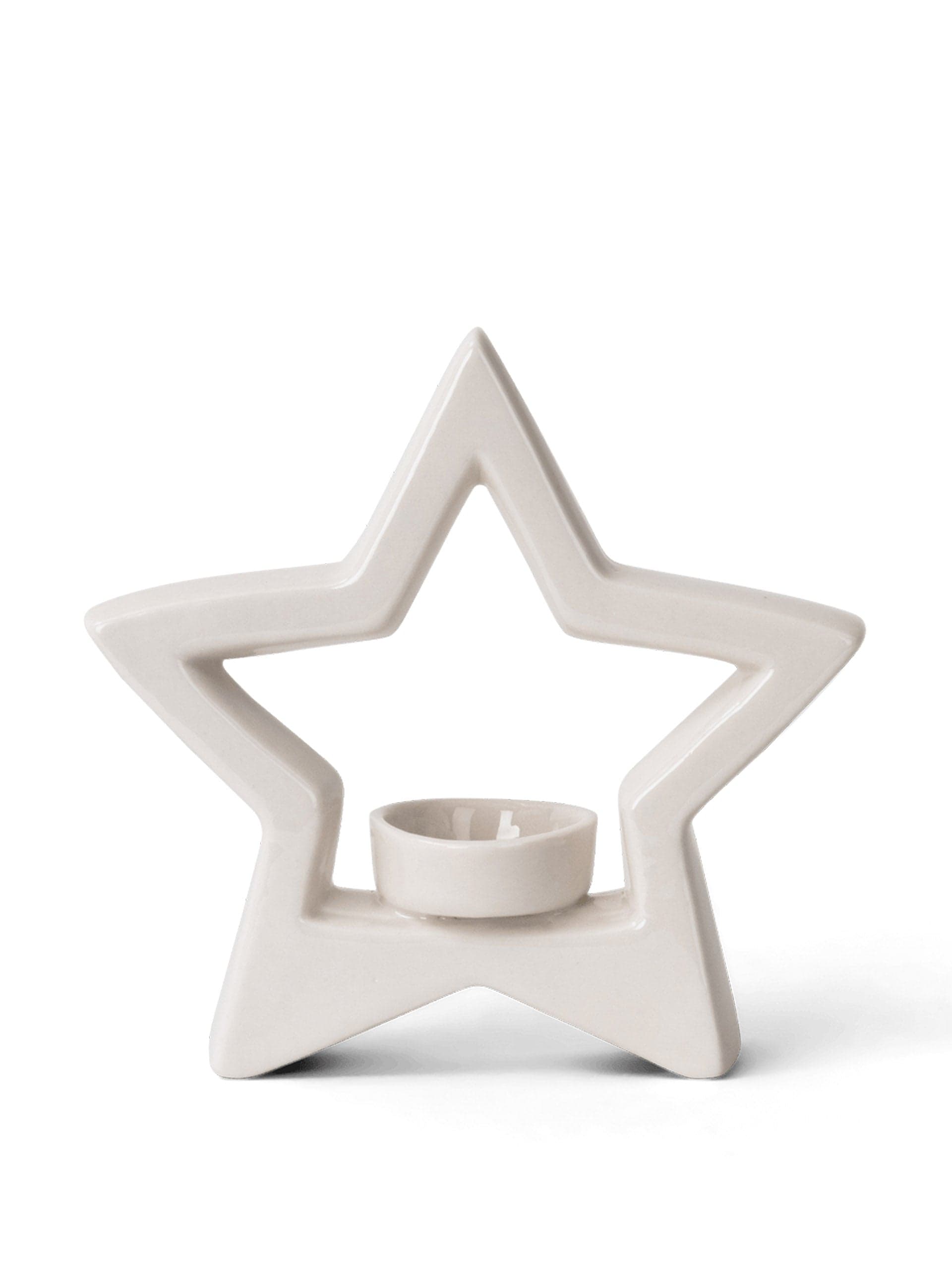 Star tealight holder