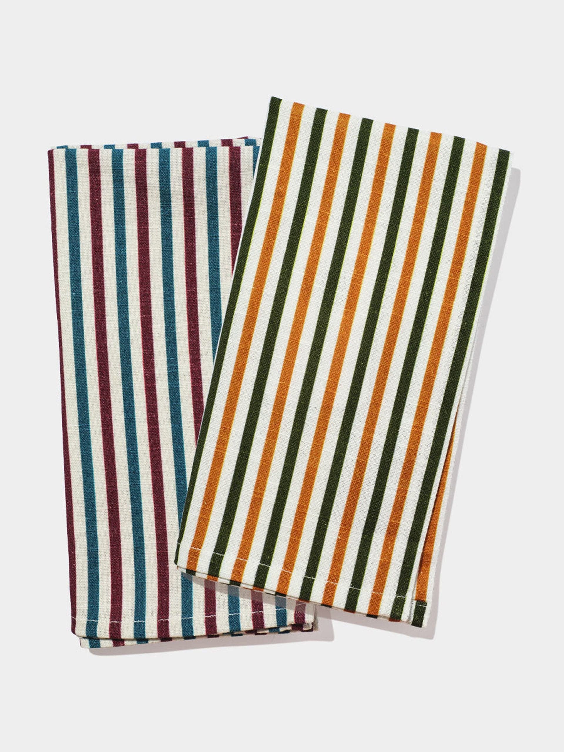 Stripe napkins