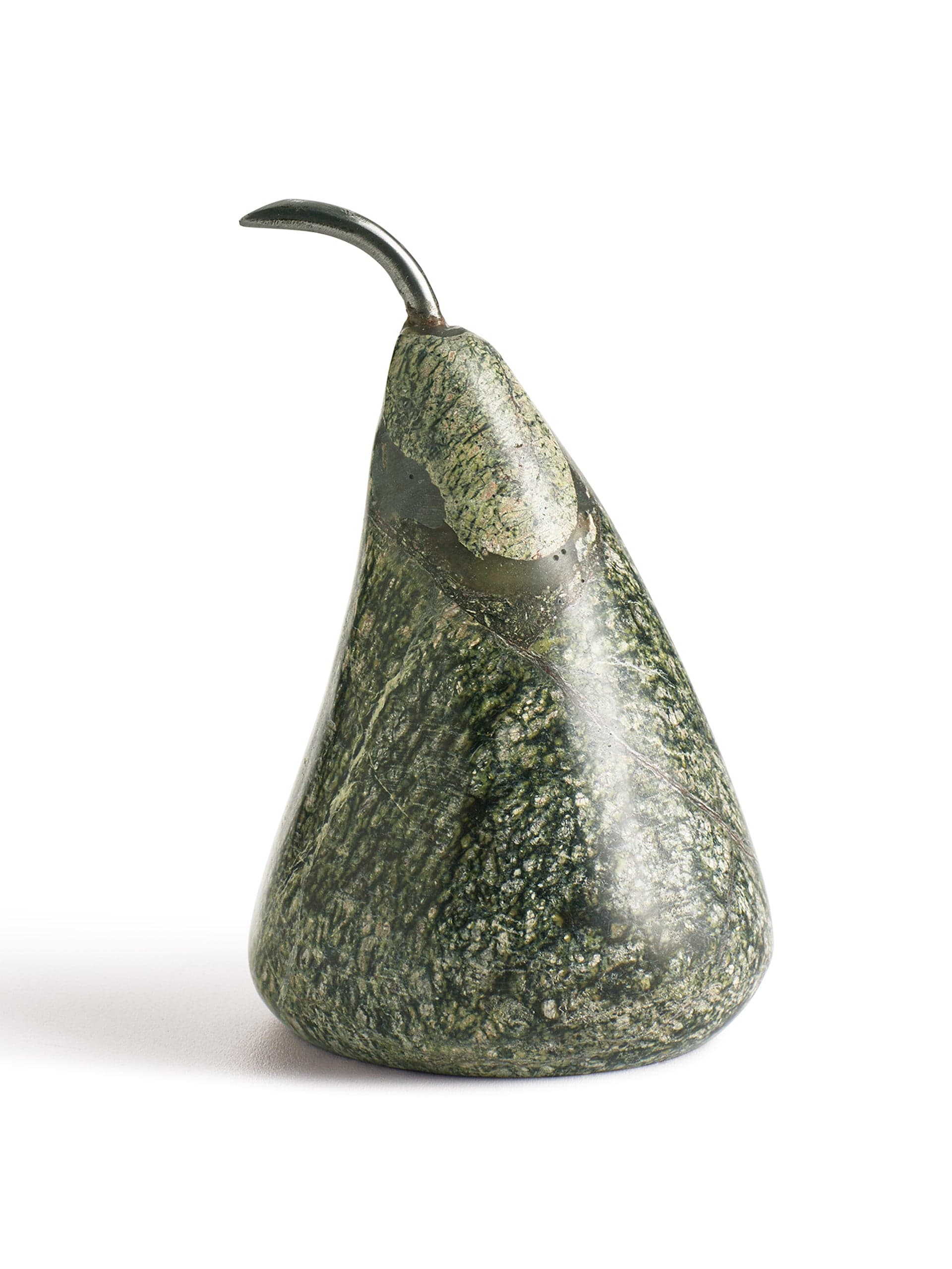 Green marble pear