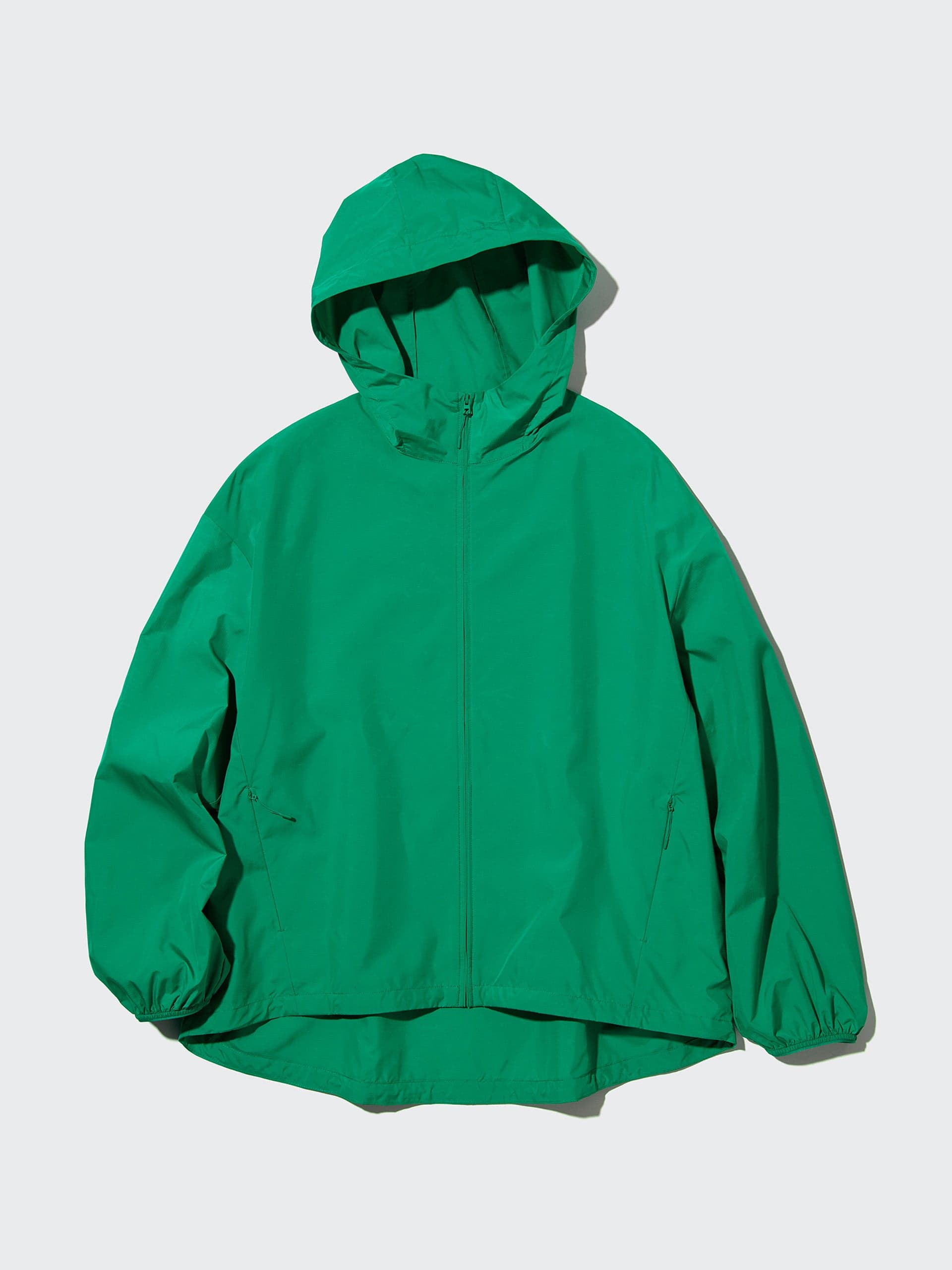 UV protection pocketable parka