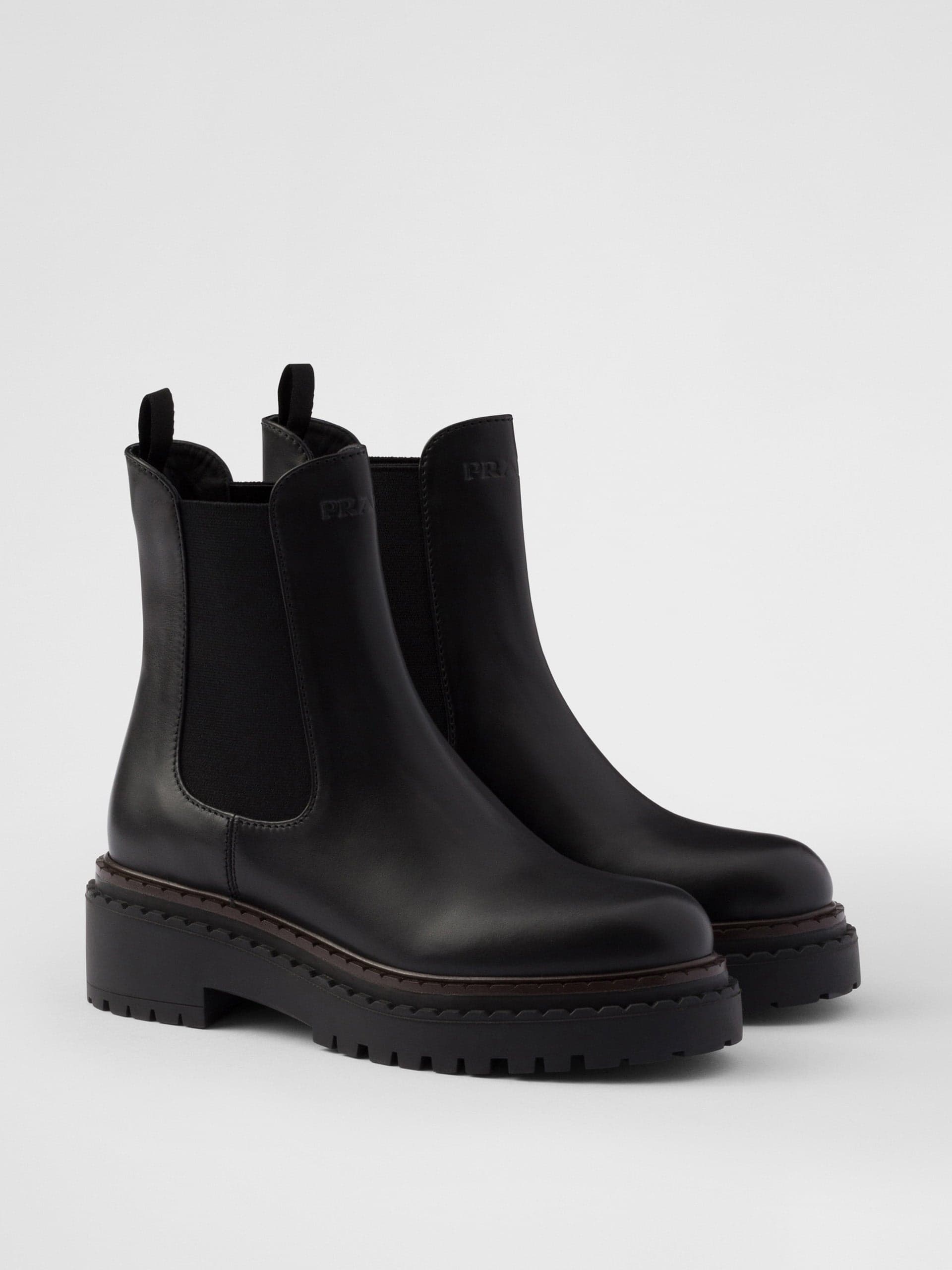 Leather Chelsea boots