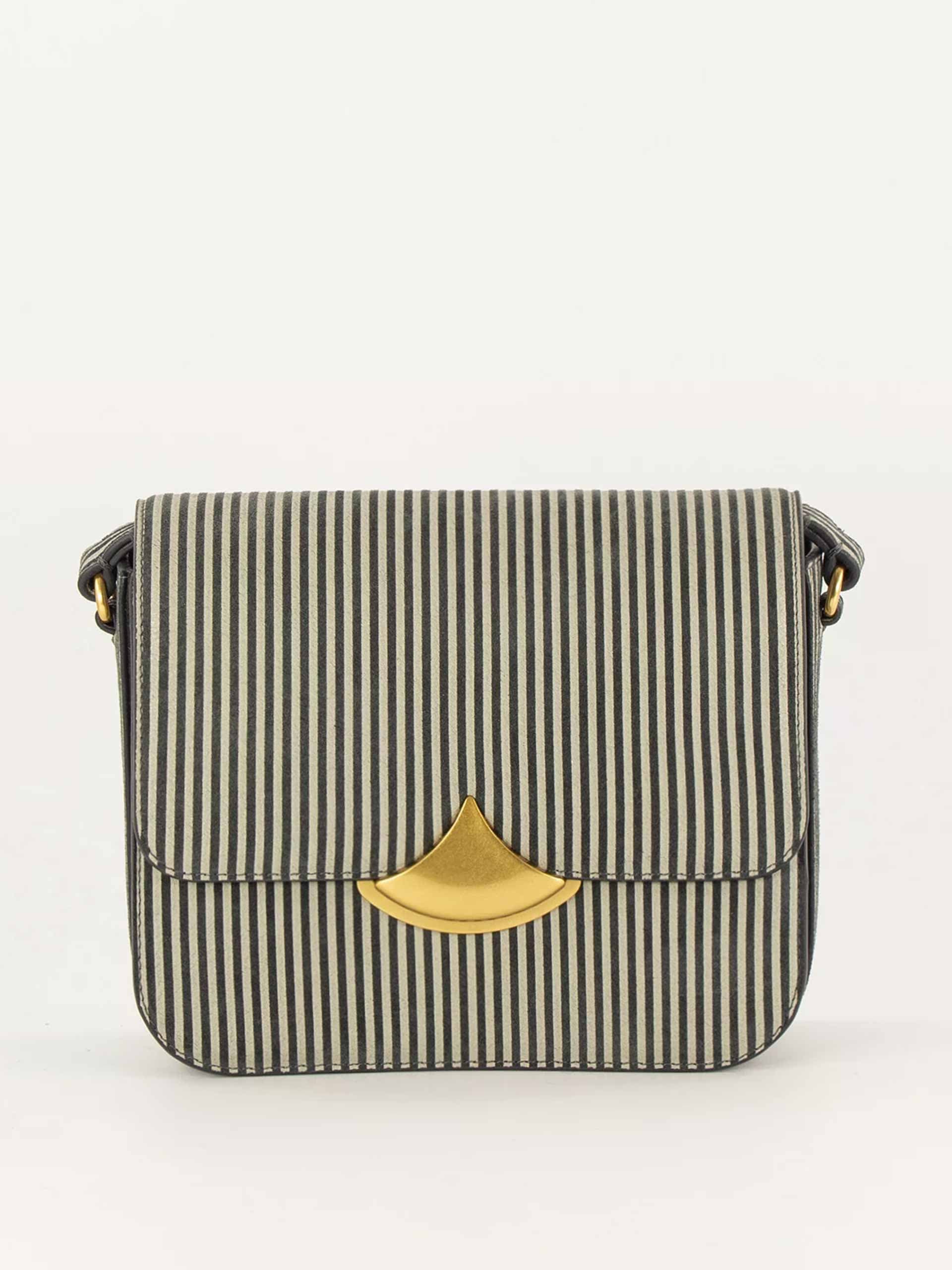 Diviluz bag in Whiblack Stripes