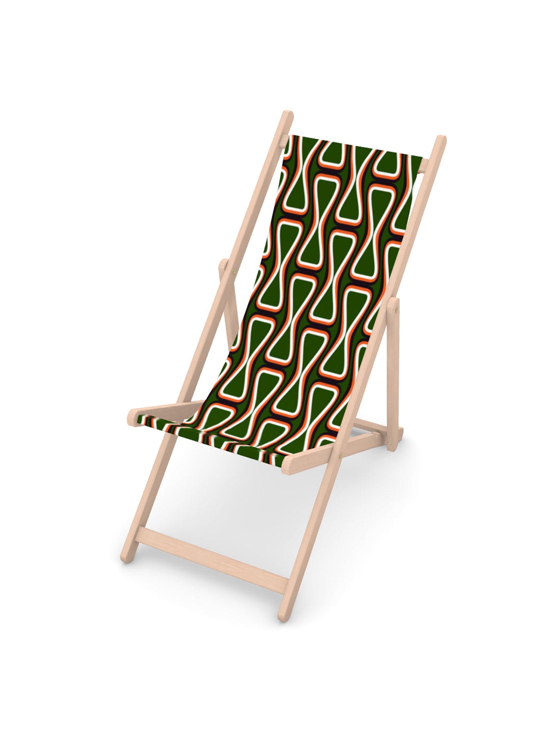 Limited edition 70s deckchair