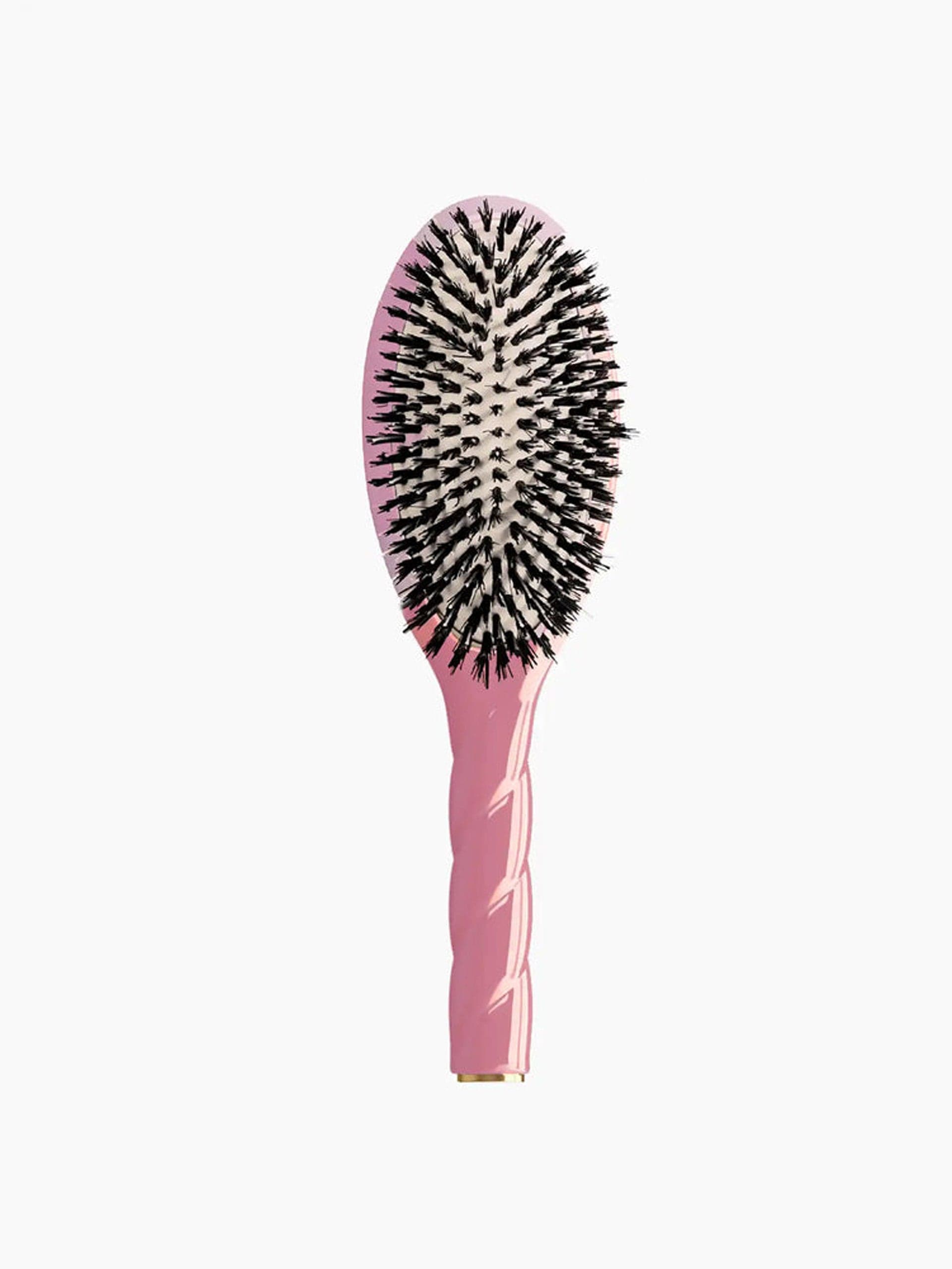 Pink hairbrush