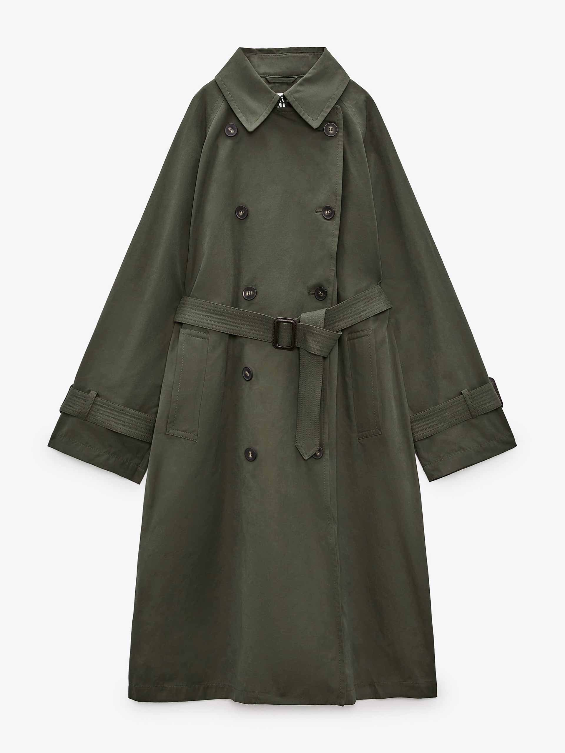 Oversize trench coat