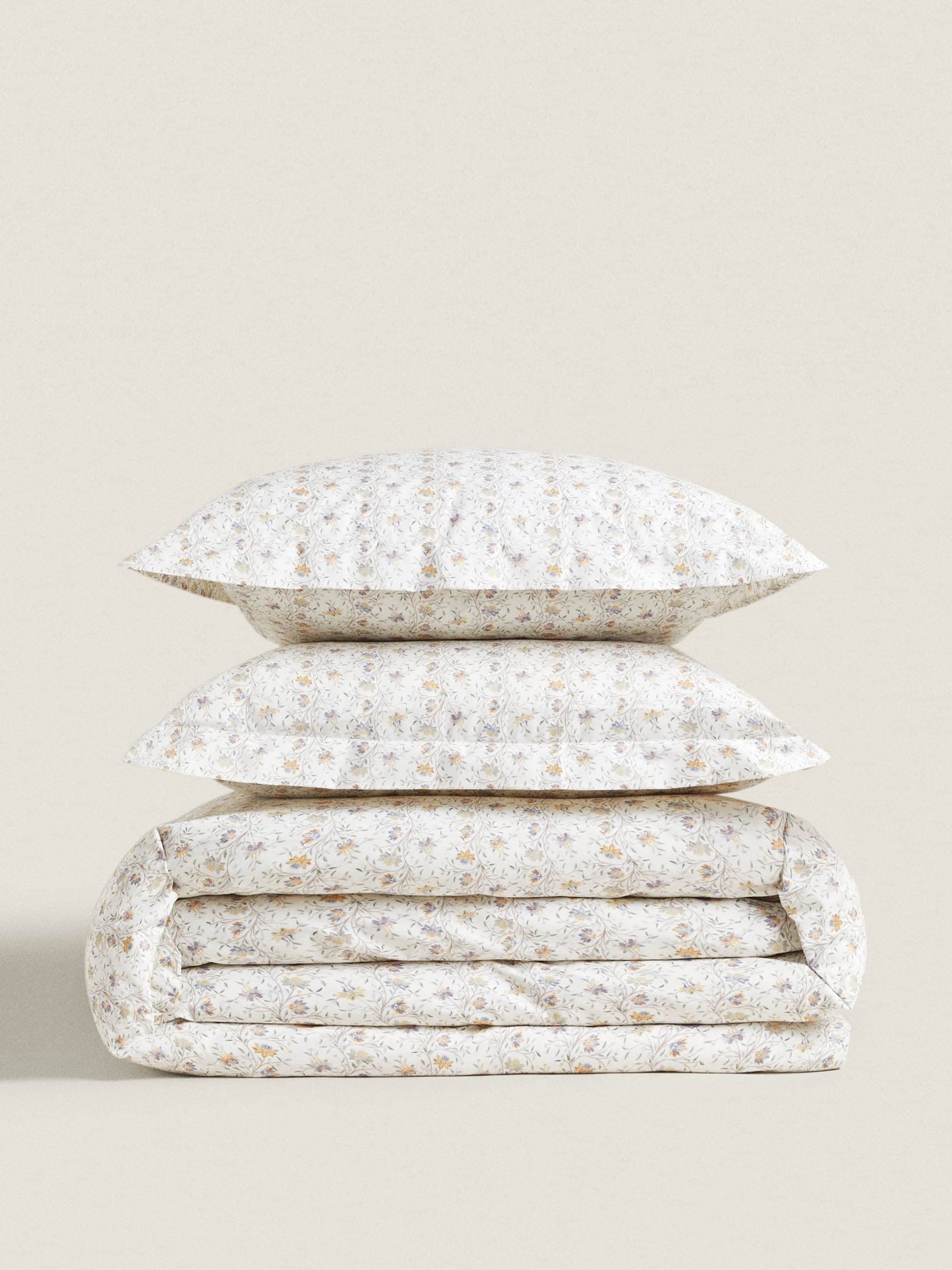 Mini floral print duvet cover